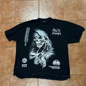 Darc Sport Black Skull Graphic Tee